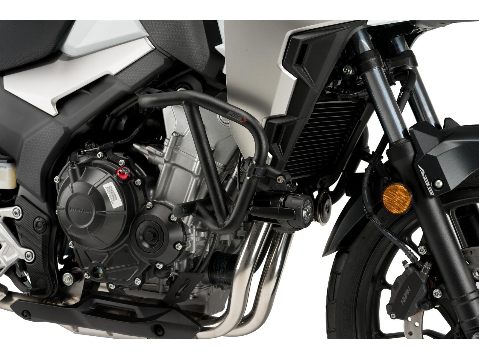 Puig Engine Guard In Black for Honda NX500 (24-25)