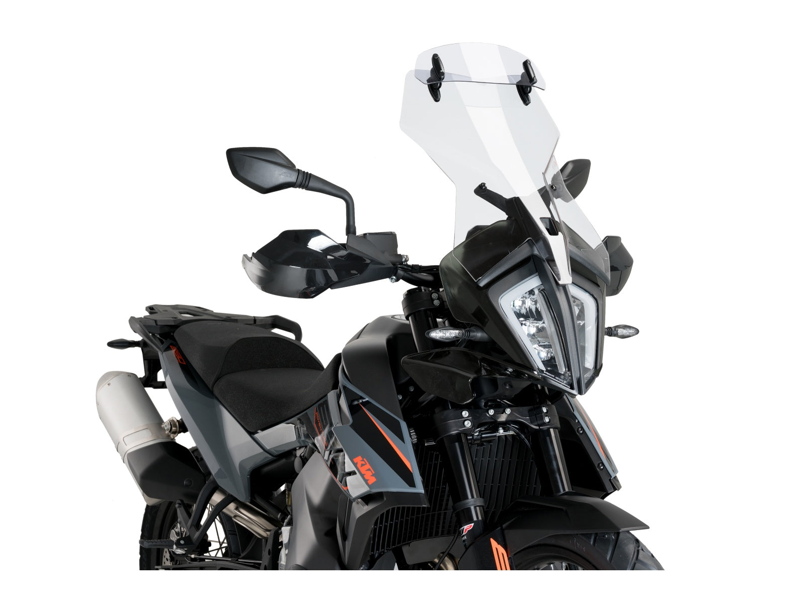 Puig Touring Screen With Extender In Clear for KTM 890 Adventure (21-22)