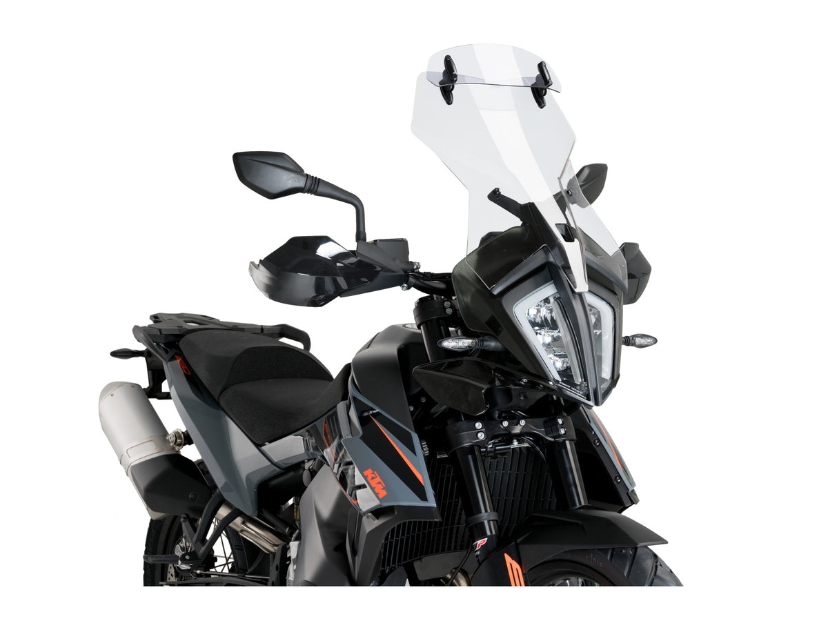 Puig Touring Screen With Extender In Clear for KTM 890 Adventure R Rally (21-25)