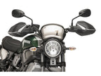 Puig Retro Fly Screen In Matt Black for Yamaha XSR 700 (16-20)
