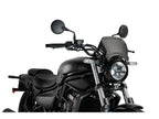 Puig Aluminium Fly Screen In Black for Kawasaki Eliminator 500 (24-25)