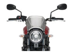 Puig Aluminium Fly Screen In Black for Yamaha XSR 700 (16-20)