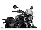 Puig Aluminium Fly Screen In Black for Kawasaki Eliminator 500 (24-25)