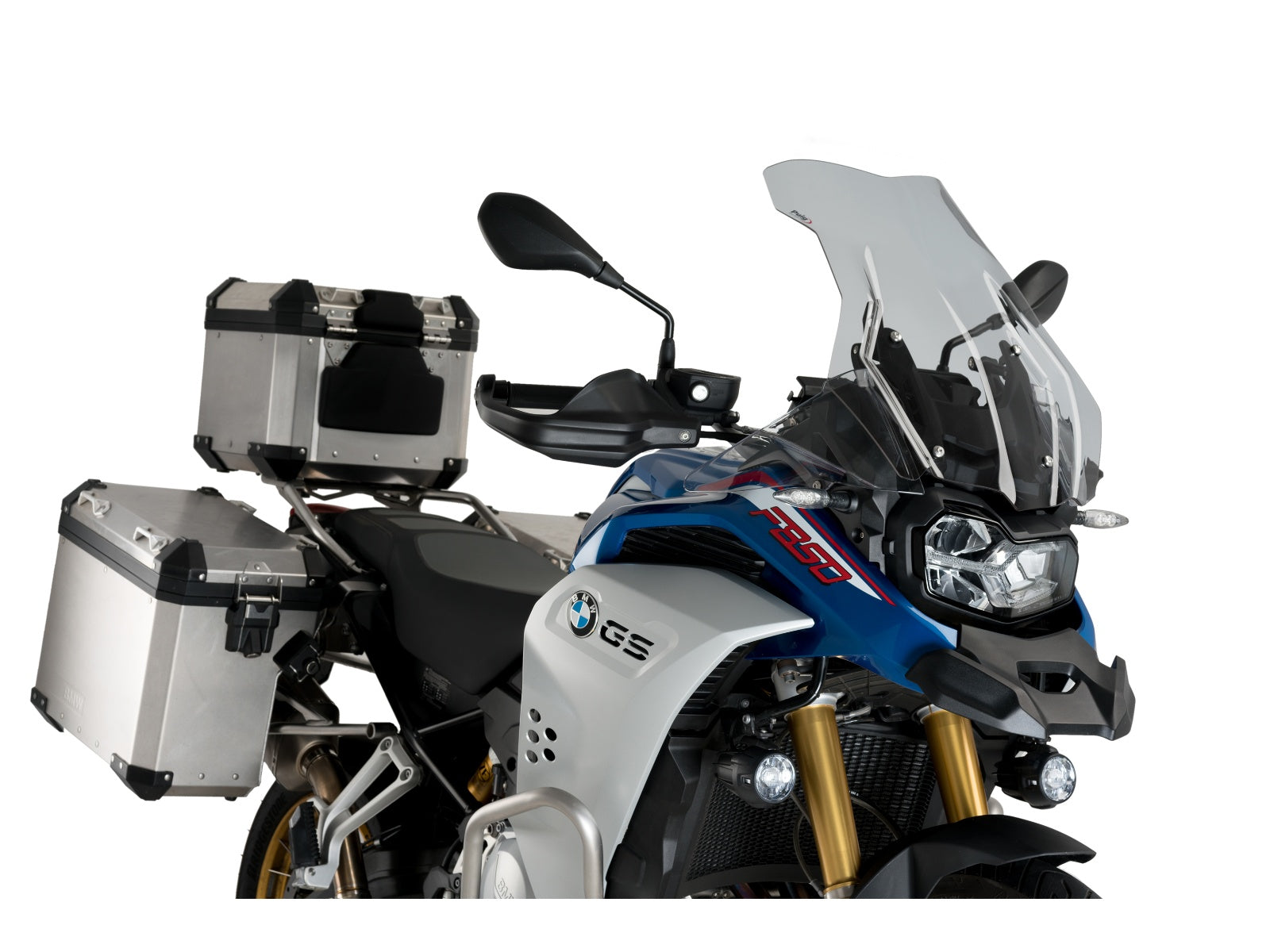 Puig Touring Plus Screen In Clear for BMW F750 GS (18-24)