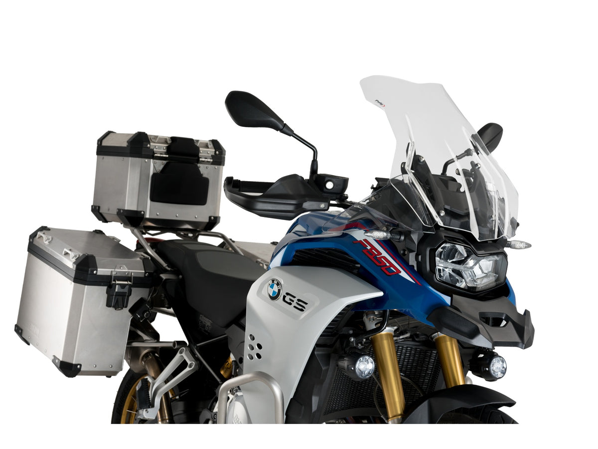 Puig Touring Plus Screen In Clear for BMW F750 GS (18-24) Main image