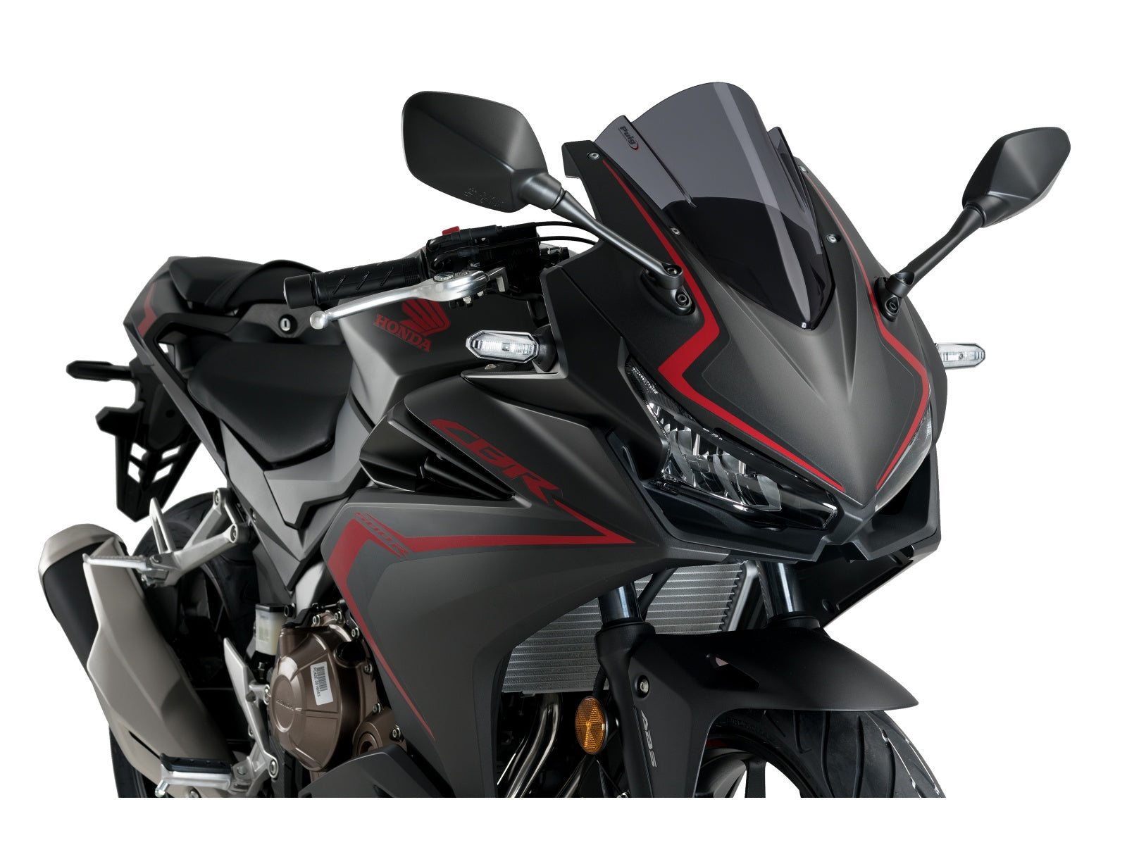 Puig Z-Racing Screen In Clear for Honda CBR500 R (19-25)