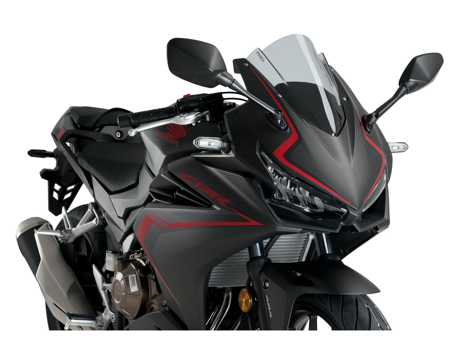 Puig Z-Racing Screen In Clear for Honda CBR500 R (19-25)