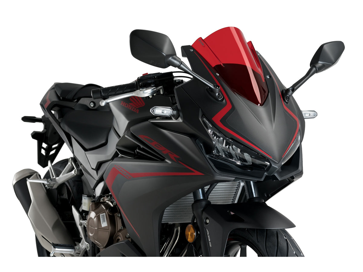 Puig Z-Racing Screen In Clear for Honda CBR500 R (19-25)