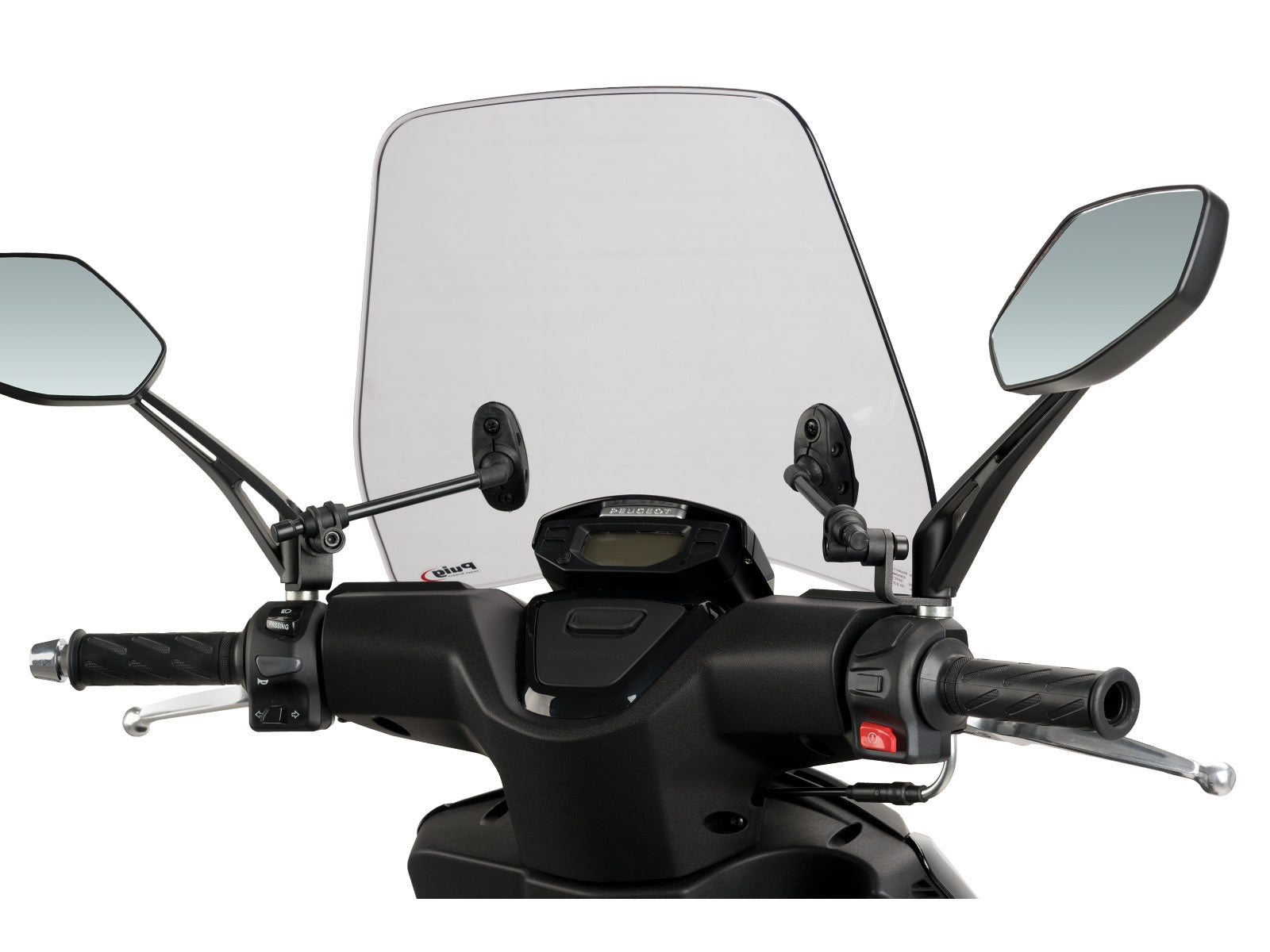 Puig Traffic Screen In Clear for Peugeot Speedfight 4 50 (15-25)