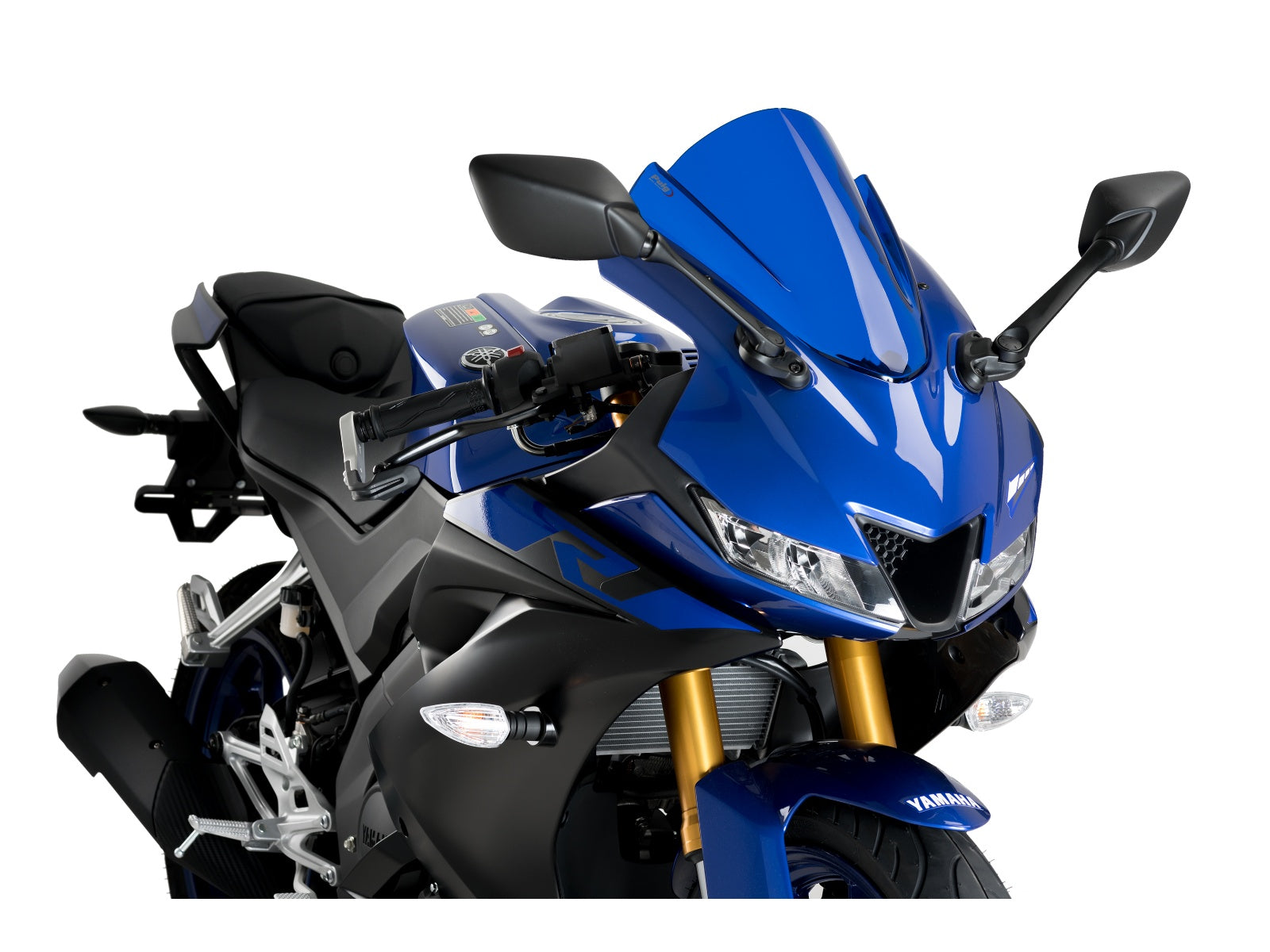 Puig Z-Racing Screen In Clear for Yamaha YZF 125 R (19-22)