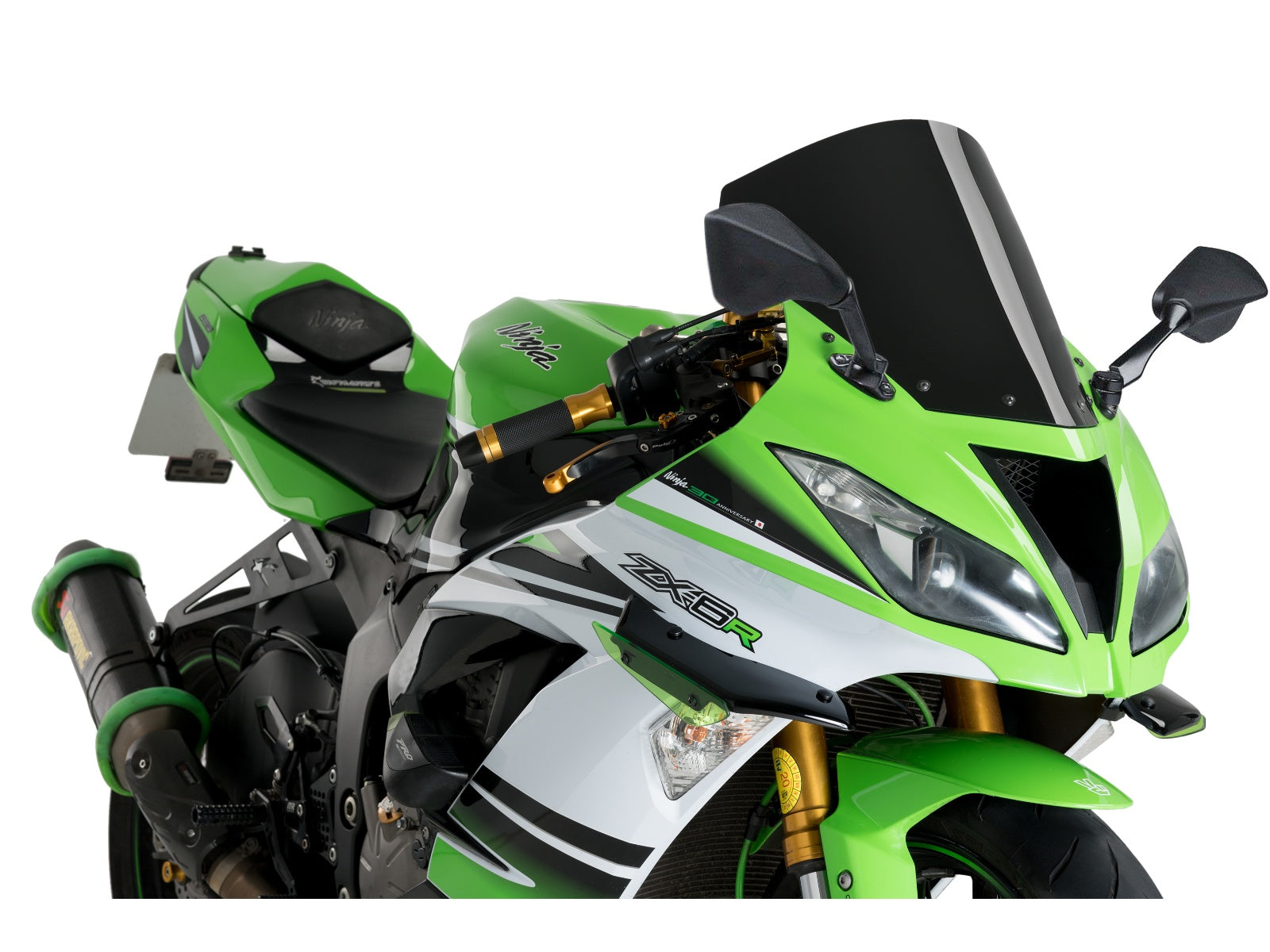 Puig R-Racer Screen In Clear for Kawasaki ZX-6R 636 (13-23)