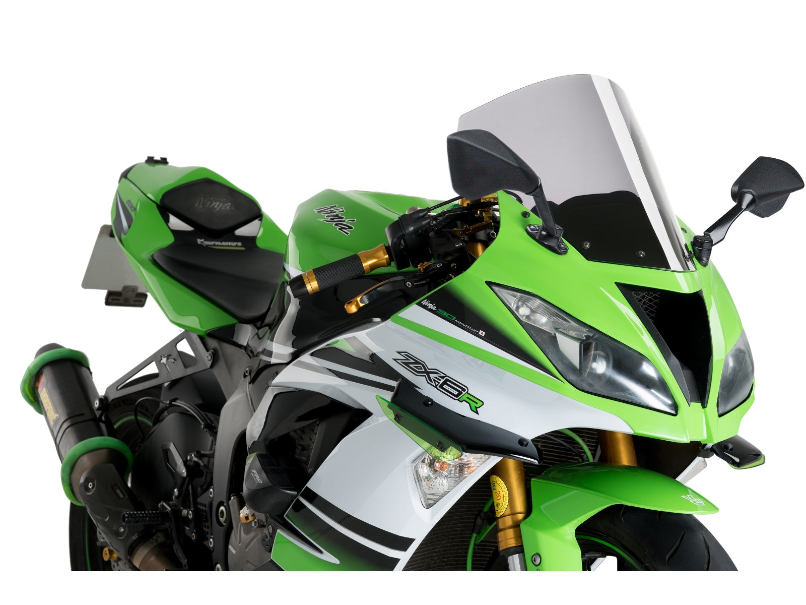 Puig R-Racer Screen In Clear for Kawasaki ZX-6R 636 (13-23)