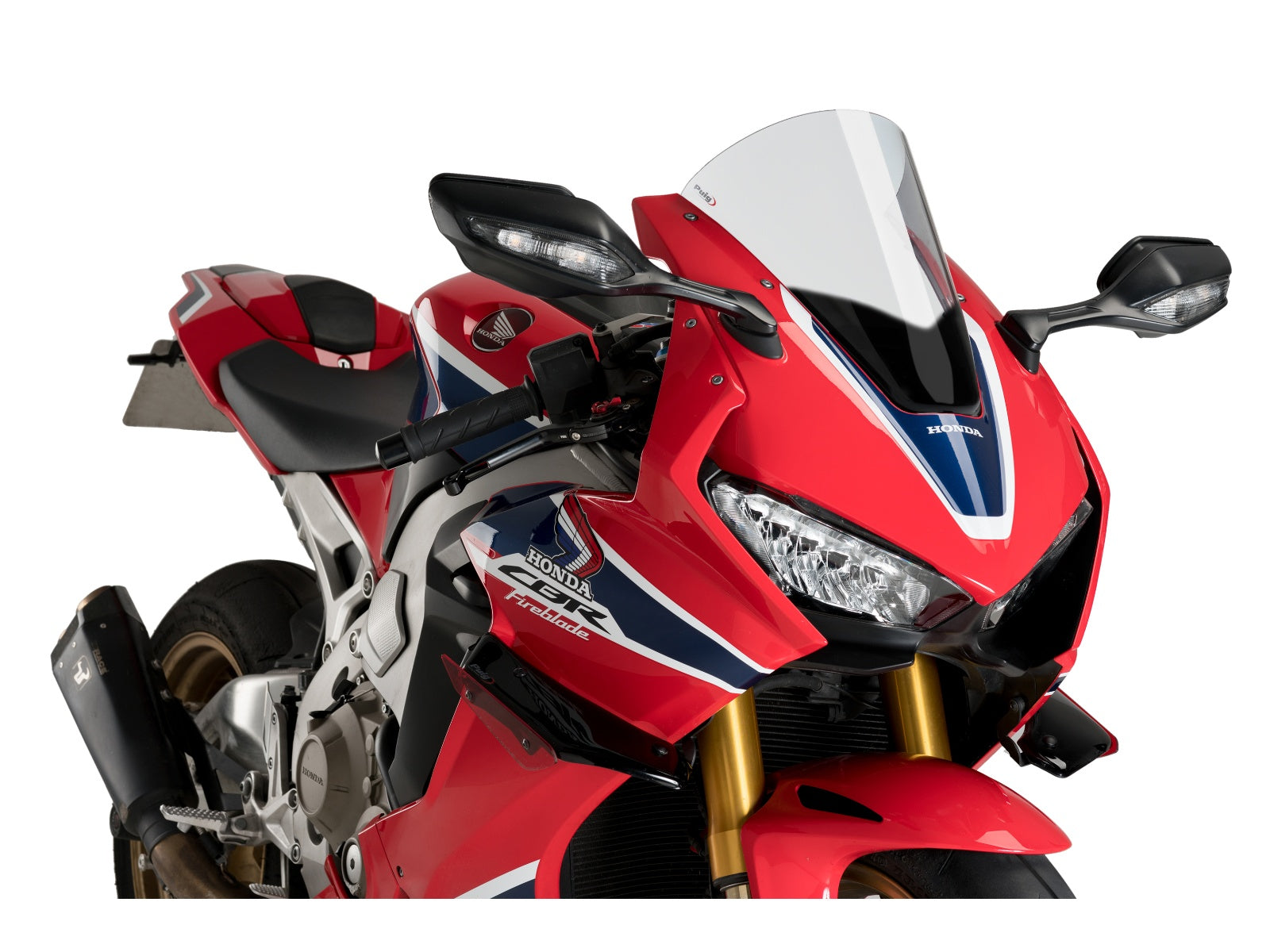 Puig R-Racer Screen In Clear for Honda CBR1000 RR Fireblade SP (17-19)