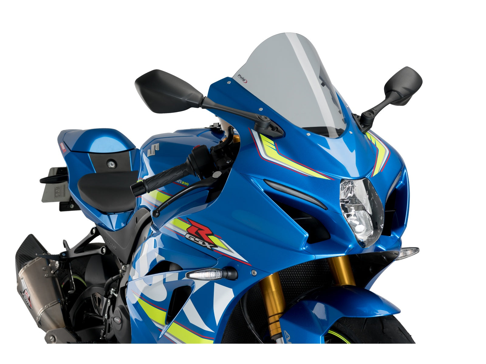 Puig R-Racer Screen In Clear for Suzuki GSX R 1000 (17-21)