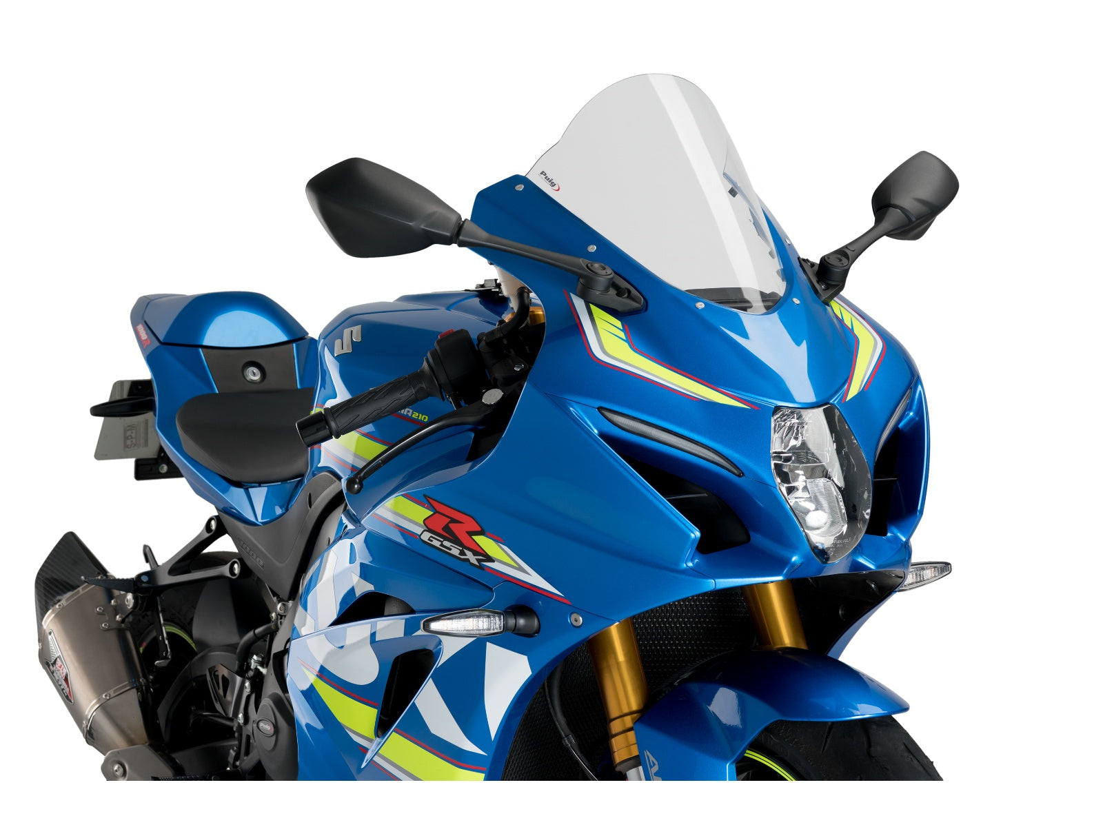 Puig R-Racer Screen In Clear for Suzuki GSX R 1000 (17-21)