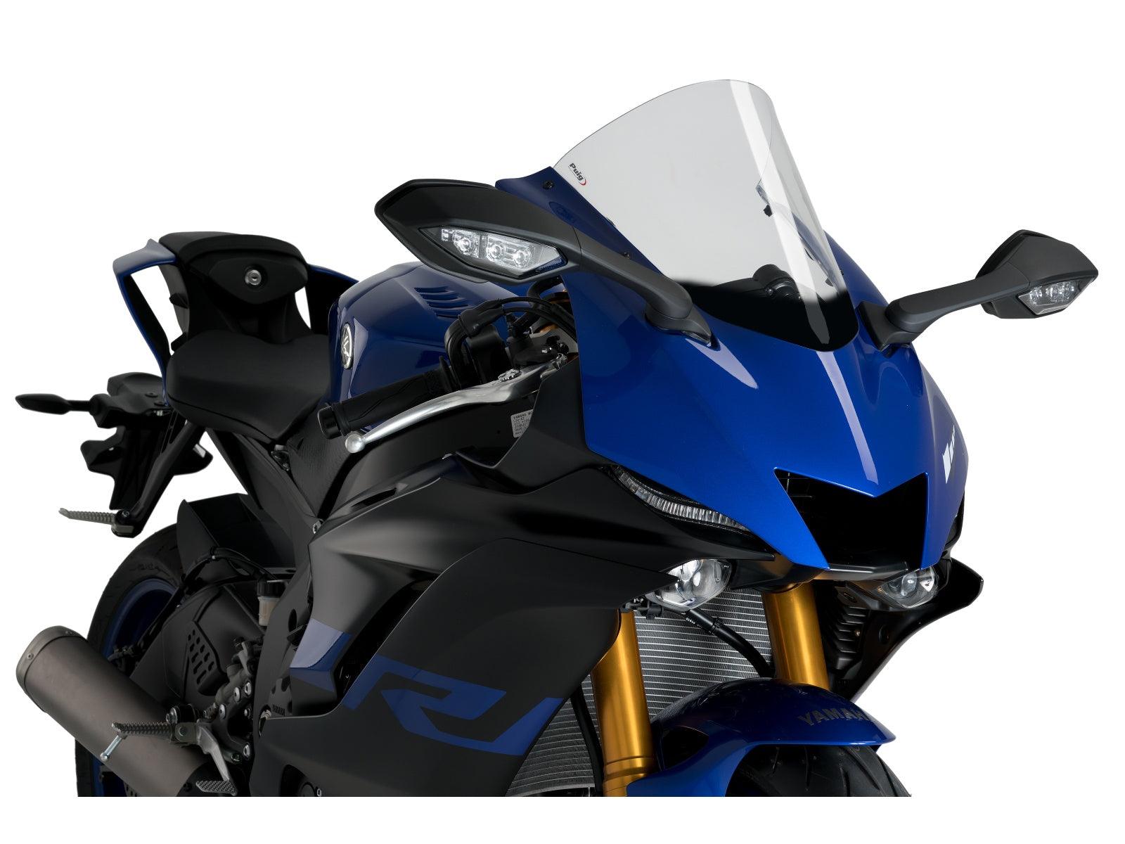 Puig R-Racer Screen In Clear for Yamaha YZF R6 (17-20)