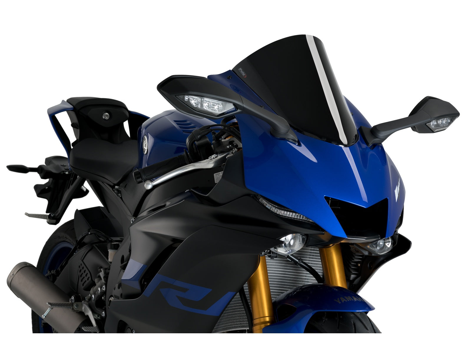 Puig R-Racer Screen In Clear for Yamaha YZF R6 Race (22-25)