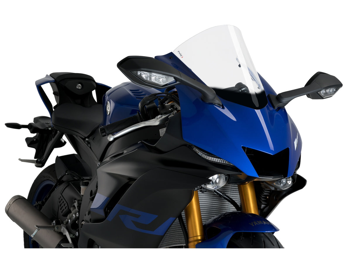 Puig R-Racer Screen In Clear for Yamaha YZF R6 (17-20)
