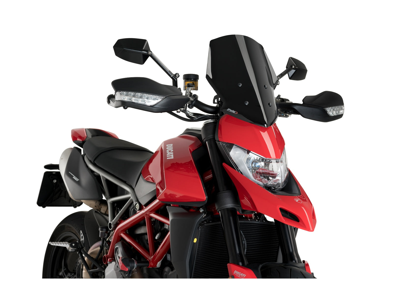 Puig New Generation Sport Screen In Clear for Ducati Hypermotard 950 SP (19-25)