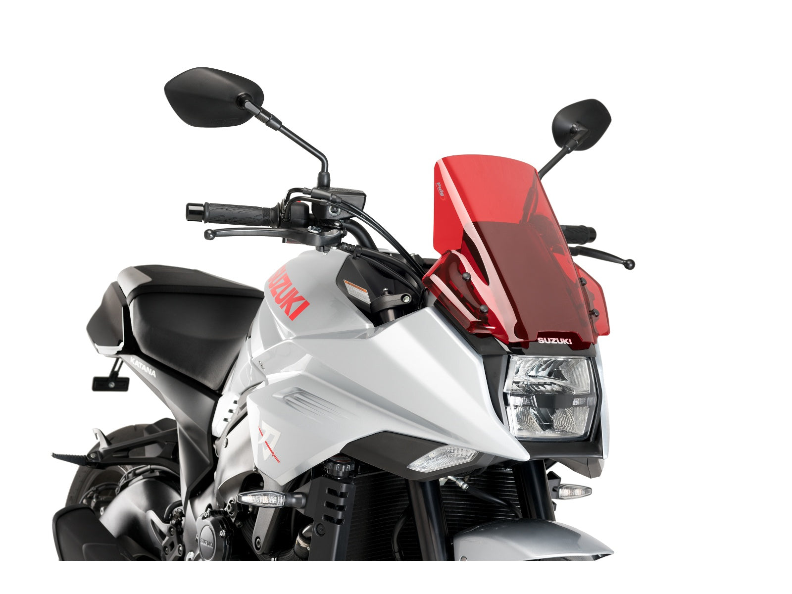 Puig Touring Screen In Clear for Suzuki Katana GSX-S1000 (19-25)