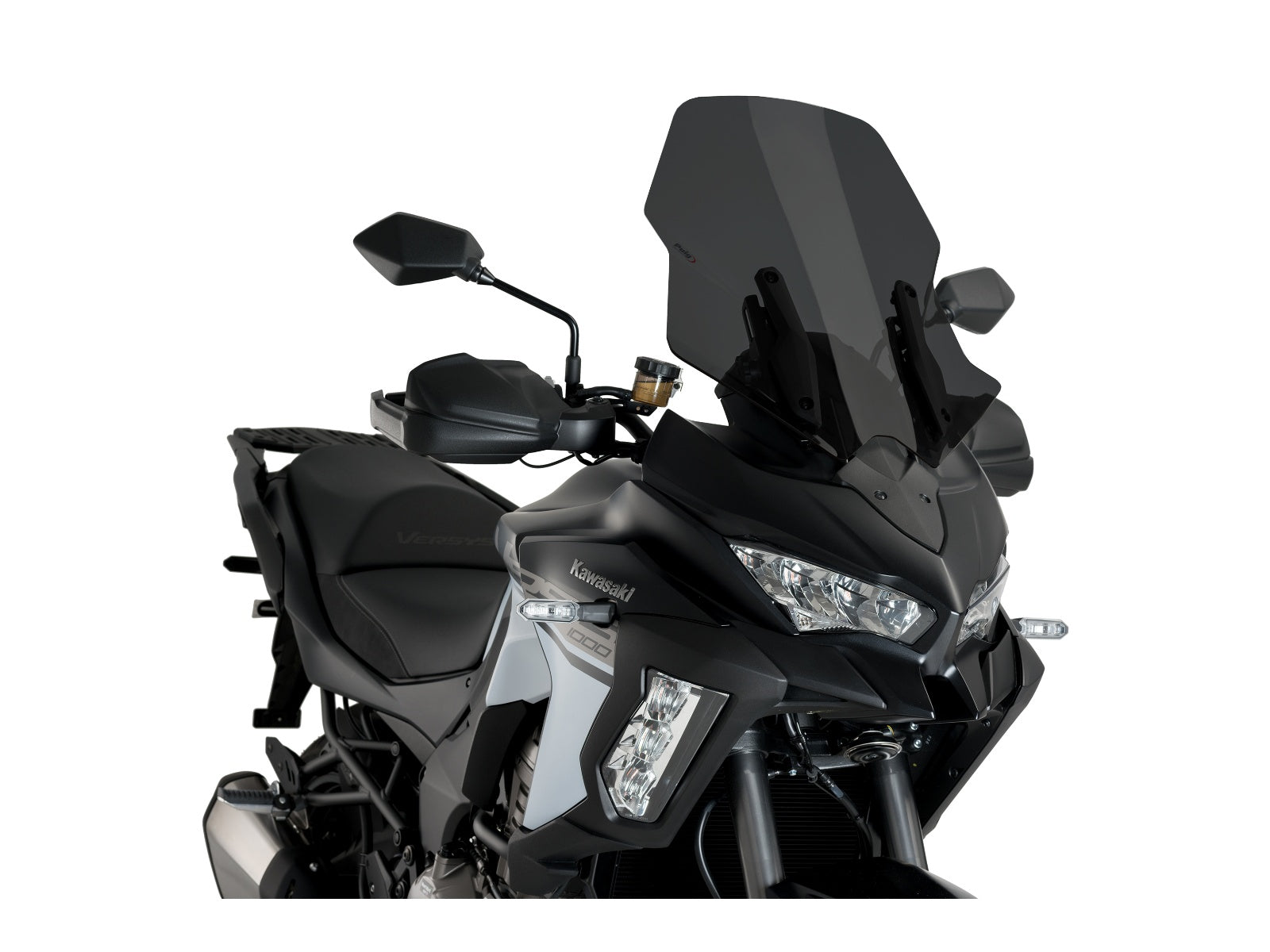 Puig Touring Screen In Clear for Kawasaki VERSYS 1100 SE (25)