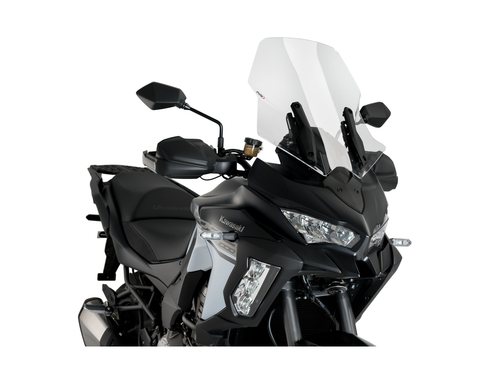 Puig Touring Screen In Clear for Kawasaki VERSYS 1000 S (21-24)