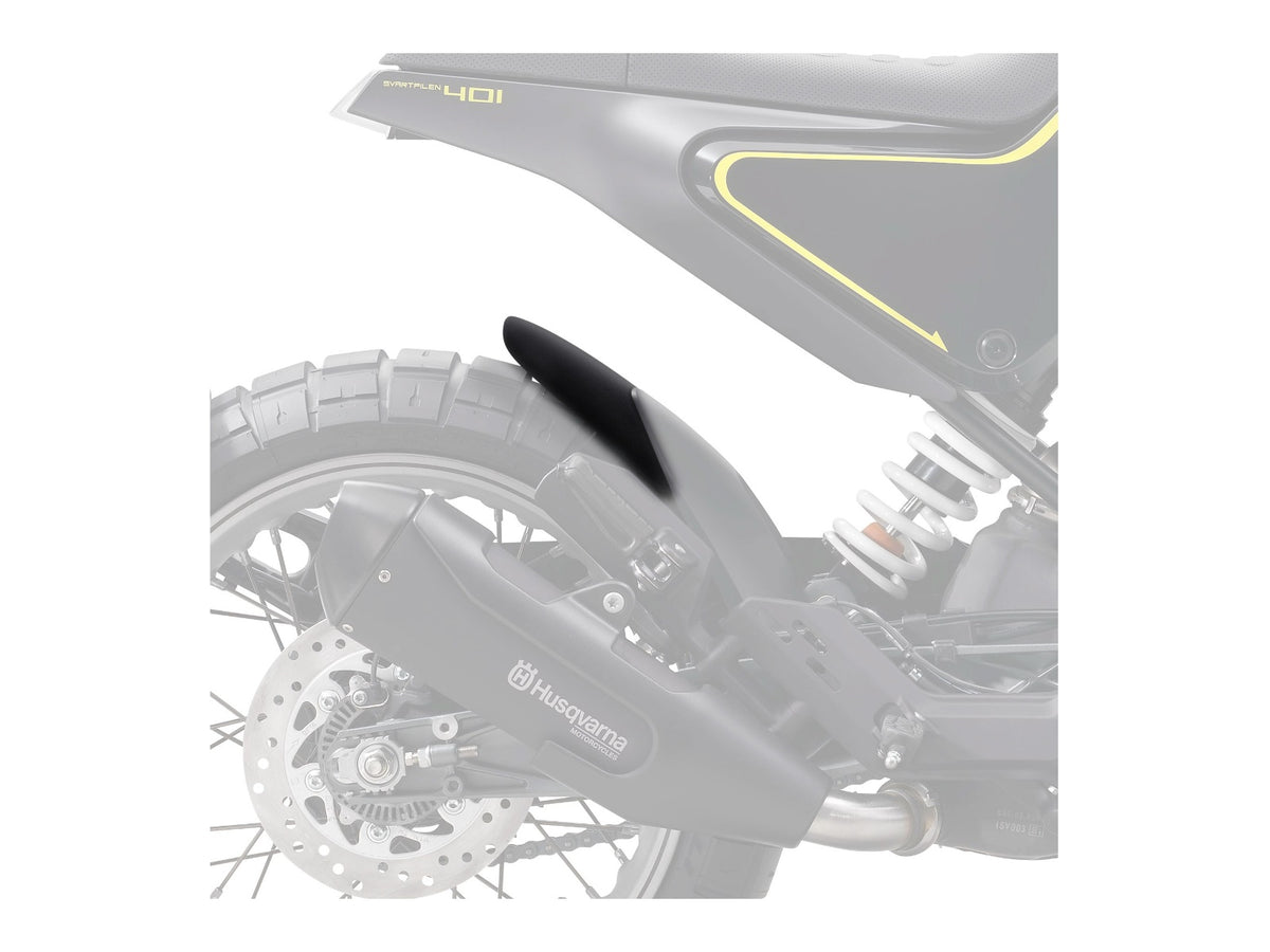Puig Rear Mudguard Extender In Matt Black for Husqvarna Vitpilen 125 (24-25)