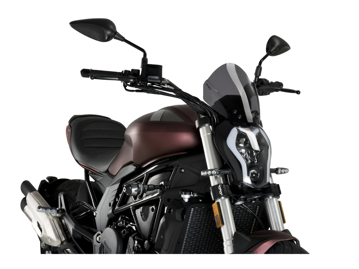 Puig New Generation Sport Screen In Clear for Benelli 502 Cruiser (19-25)