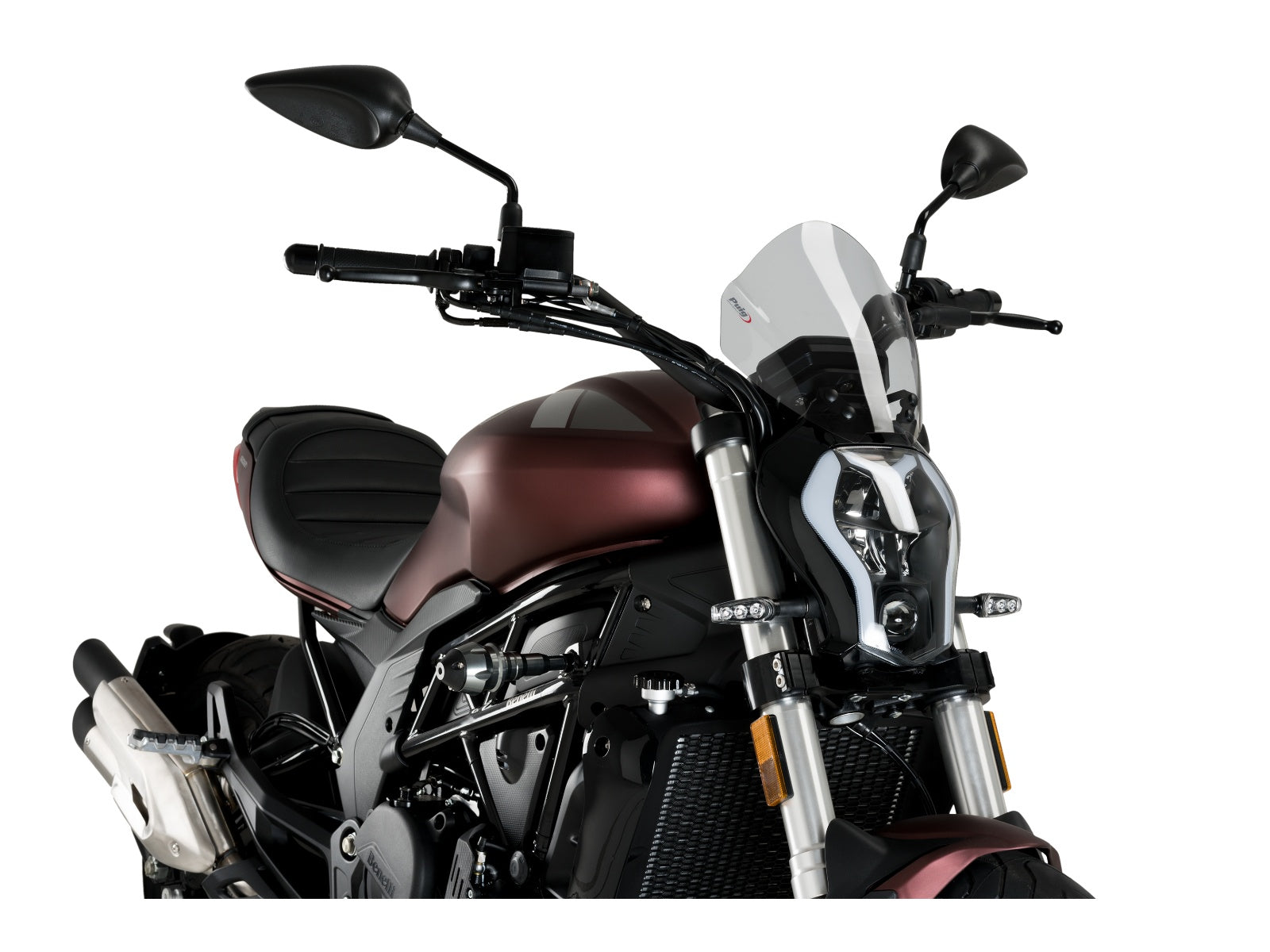 Puig New Generation Sport Screen In Clear for Benelli 502 Cruiser (19-25)