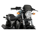 Puig Aluminium Fly Screen In Black for Honda CMX500 Rebel (17-25)