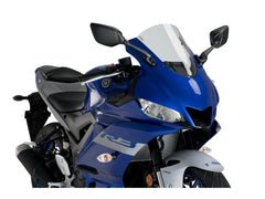 Puig R-Racer Screen In Clear for Yamaha YZF R3 (19-24)