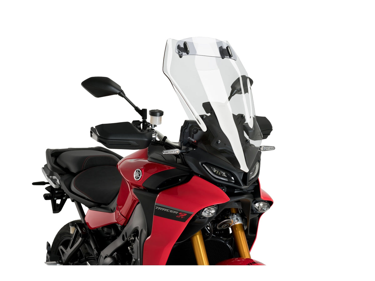 Puig Touring Screen With Extender In Clear for Yamaha Tracer 9 GT Plus (23-24)