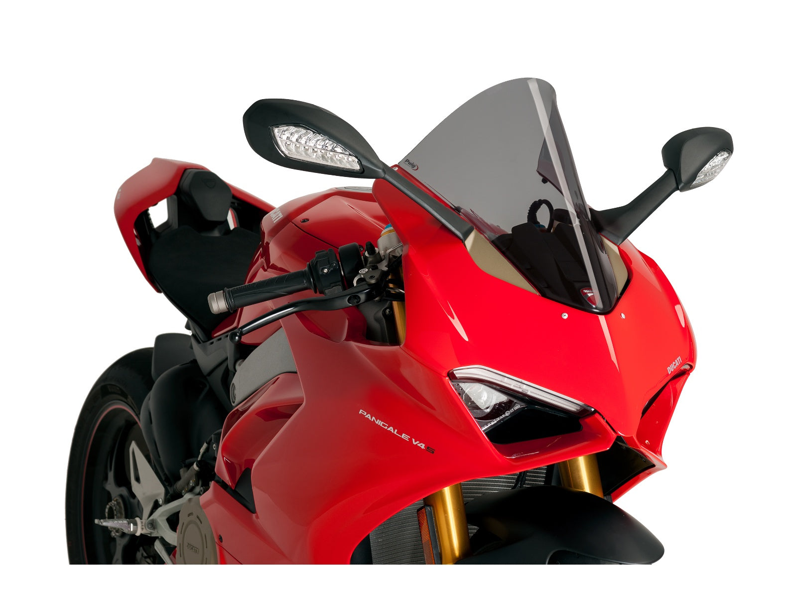 Puig R-Racer Screen In Clear for Ducati Panigale 1100 V4 SP2 (22-23)
