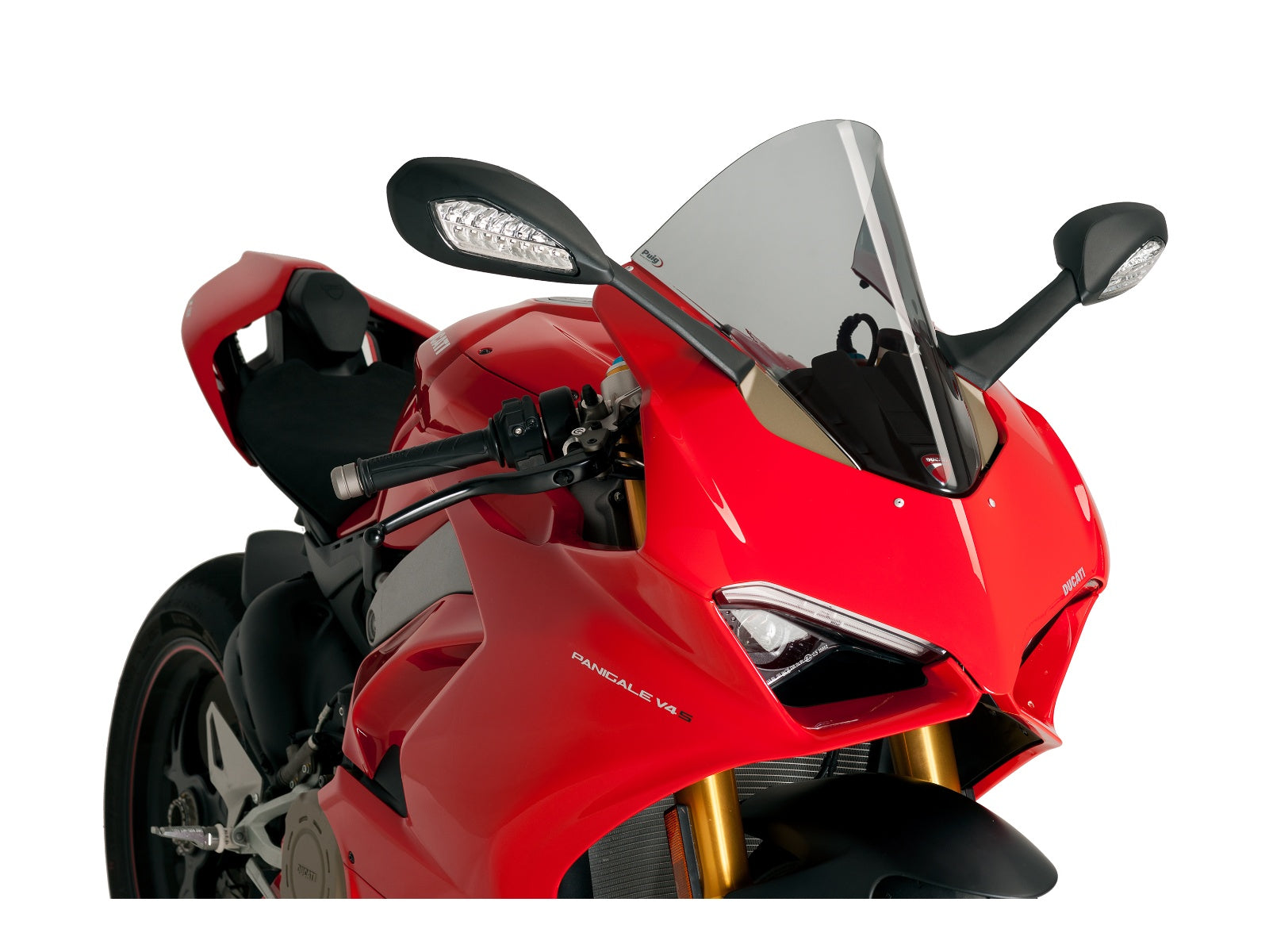 Puig R-Racer Screen In Clear for Ducati Panigale 1100 V4 SP2 (22-23)
