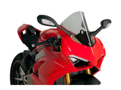 Puig R-Racer Screen In Clear for Ducati Panigale 1100 V4 SP2 (22-23)
