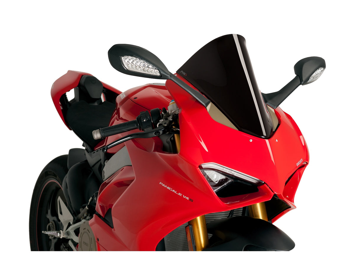 Puig R-Racer Screen In Clear for Ducati Panigale V4 R (20-24)