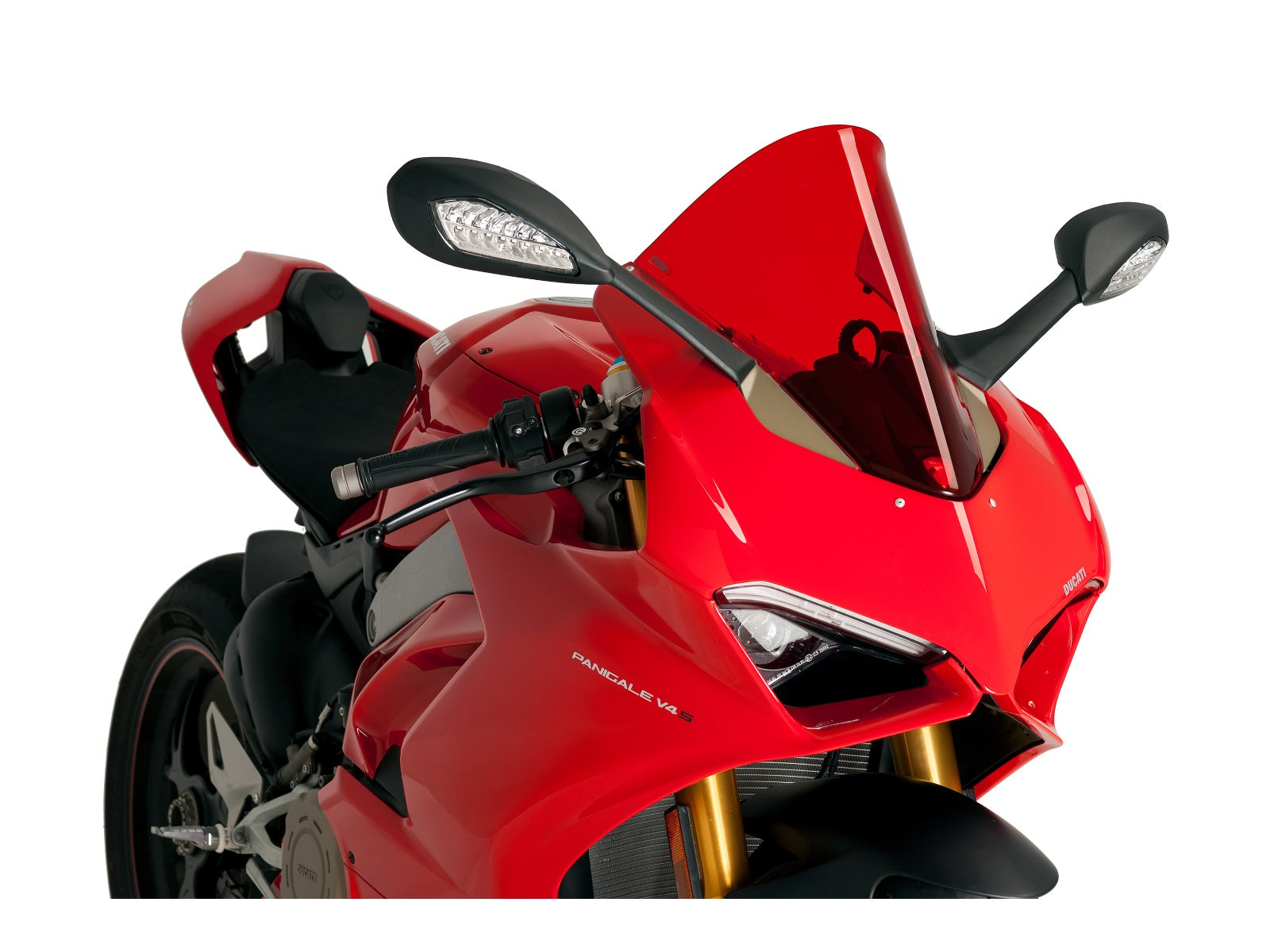 Puig R-Racer Screen In Clear for Ducati Panigale 1100 V4 SP2 (22-23)