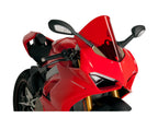 Puig R-Racer Screen In Clear for Ducati Panigale V4 R (20-24)