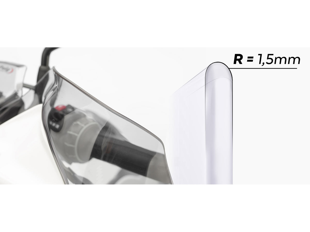 Puig Handguard Extensions In Clear for BMW F800 GS Adventure (13-23)