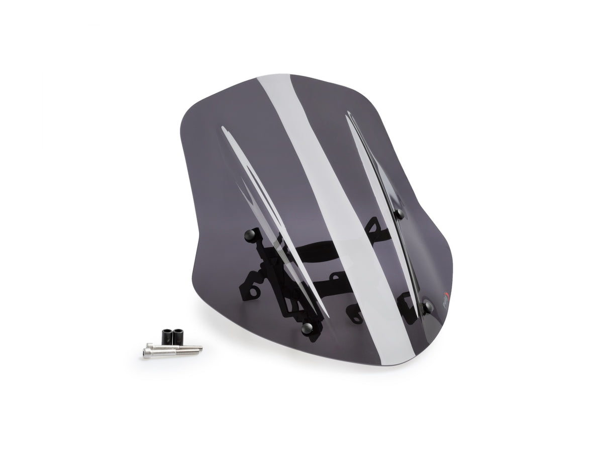 Puig New Generation Adjustable Touring Screen for Ducati Diavel 1260 Lamborghini (21-23)