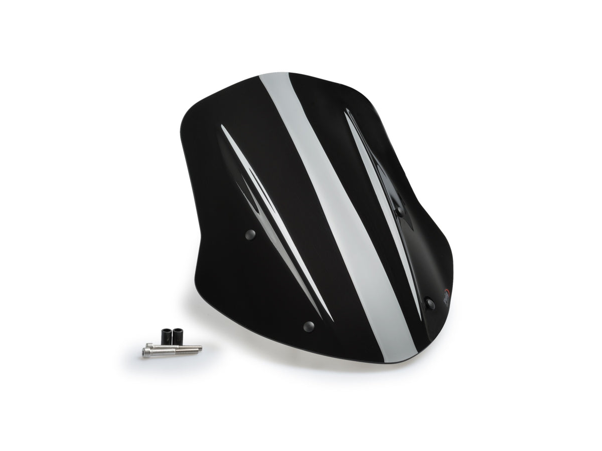 Puig New Generation Adjustable Touring Screen for Ducati Diavel 1260 Lamborghini (21-23)