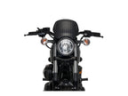 Puig Retro Fly Screen In Matt Black for Yamaha XV 950 (14-20)