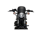 Puig Retro Fly Screen In Matt Black for Yamaha XV 950 Racer (16-17)