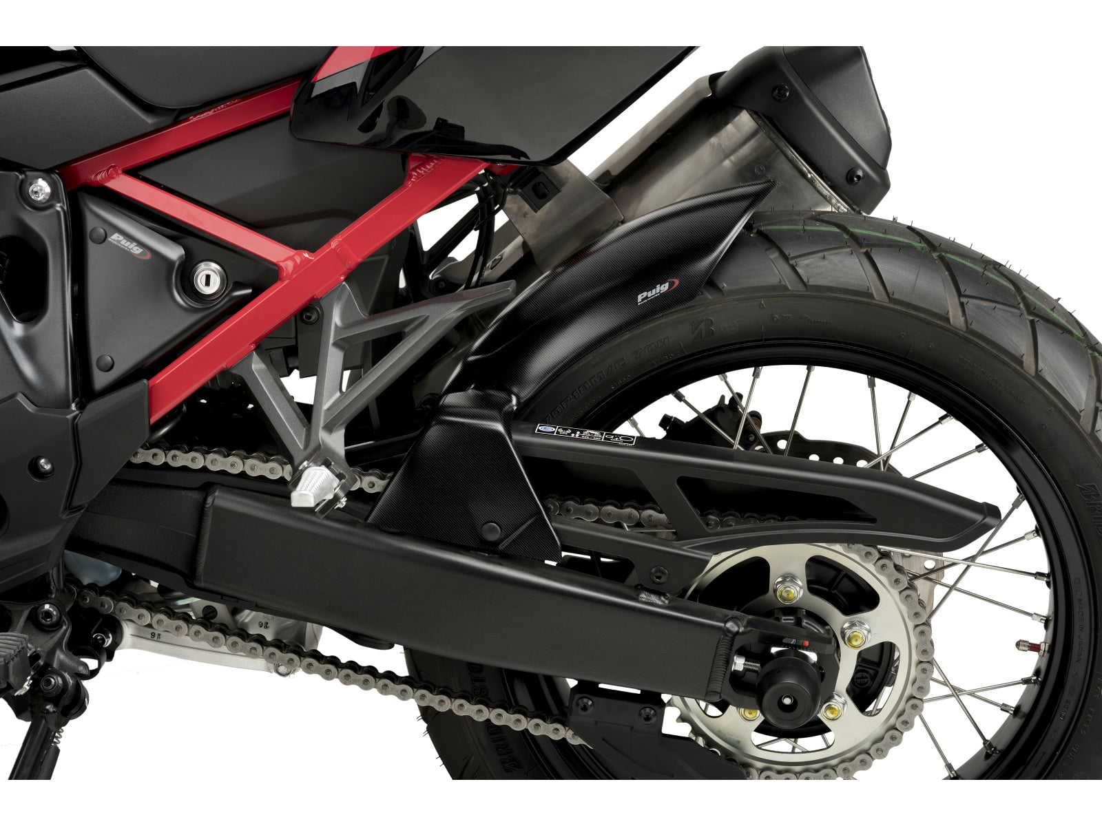 Puig Hugger In Matt Black for Honda Africa Twin CRF1100L (20-25)