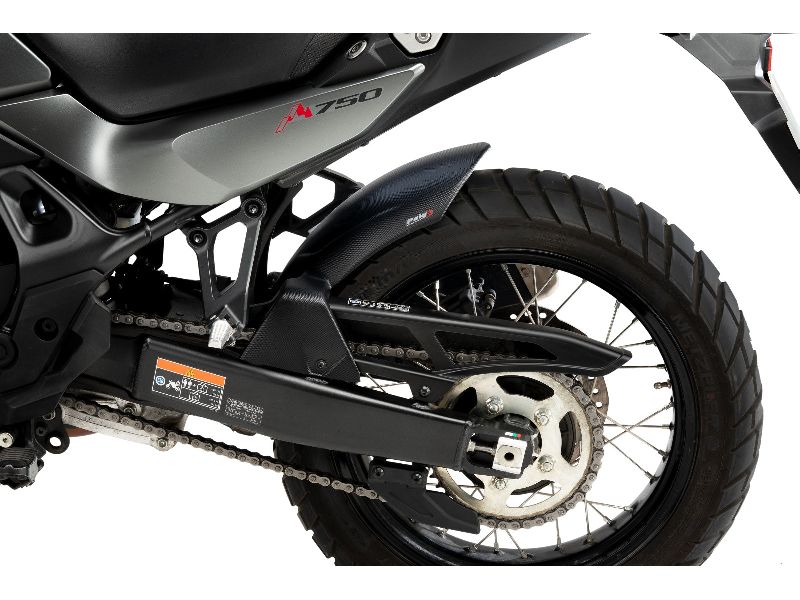 Puig Hugger In Matt Black for Honda XL750 Transalp (23-24)