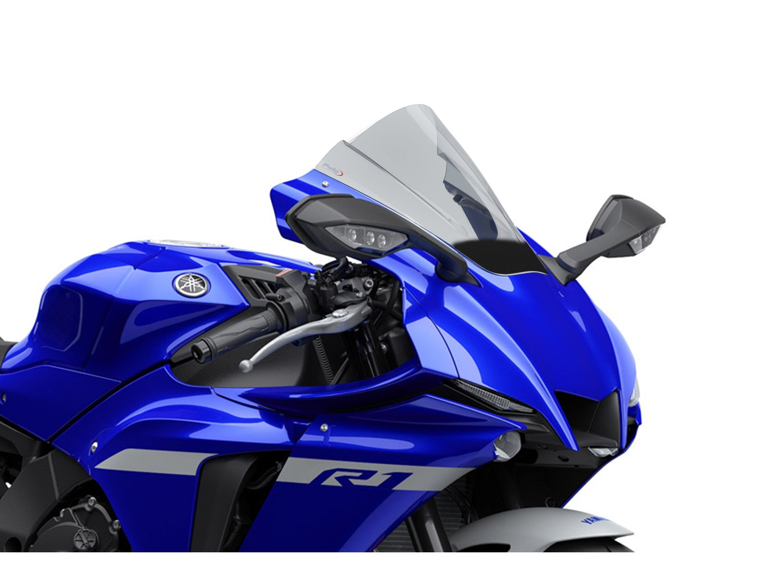 Puig Z-Racing Screen In Clear for Yamaha YZF R1 M (20-25)