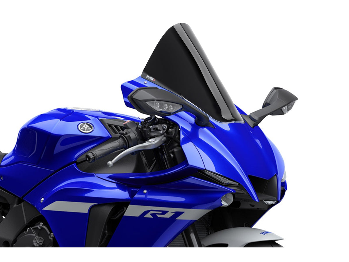Puig R-Racer Screen In Clear for Yamaha YZF R1 M (20-25)