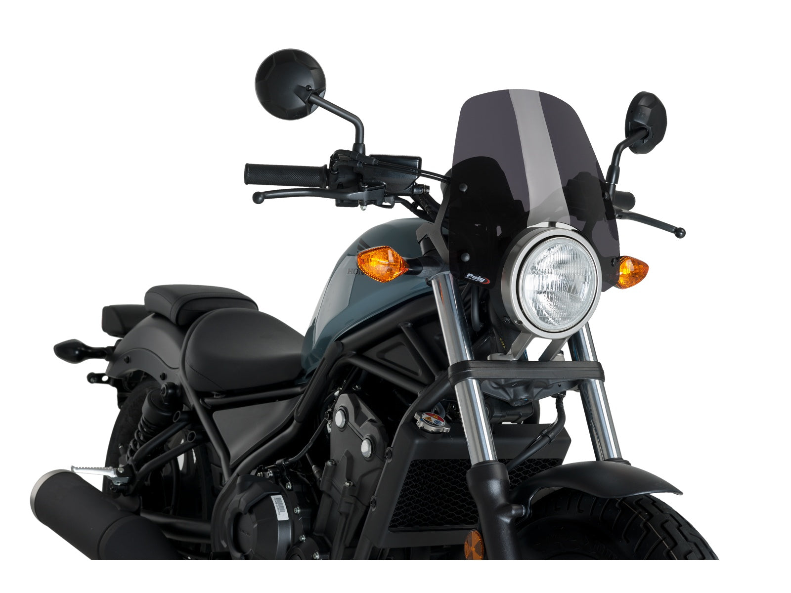 Puig New Generation Sport Screen In Clear for Honda CMX500 Rebel (17-25)