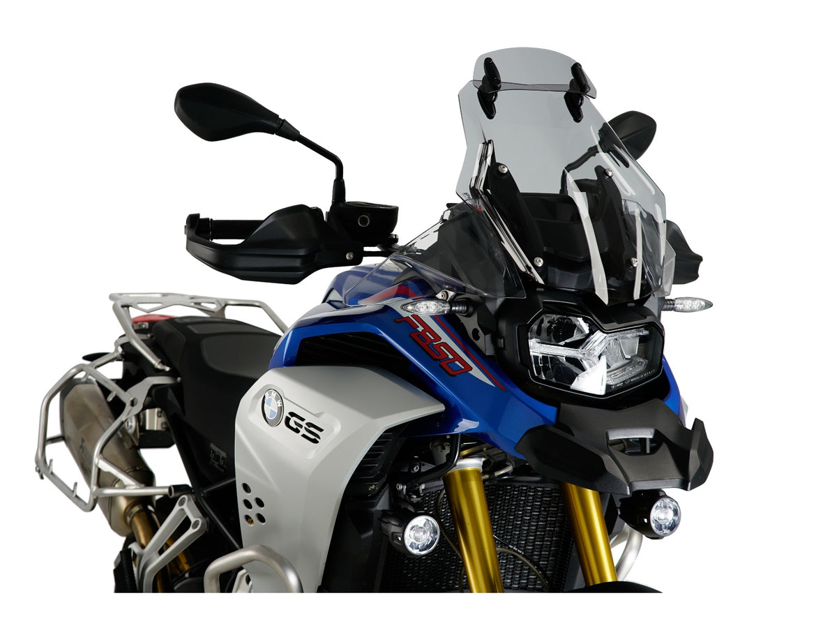 Puig Touring Screen With Extender In Light Smoke for BMW F750 GS (18-24)