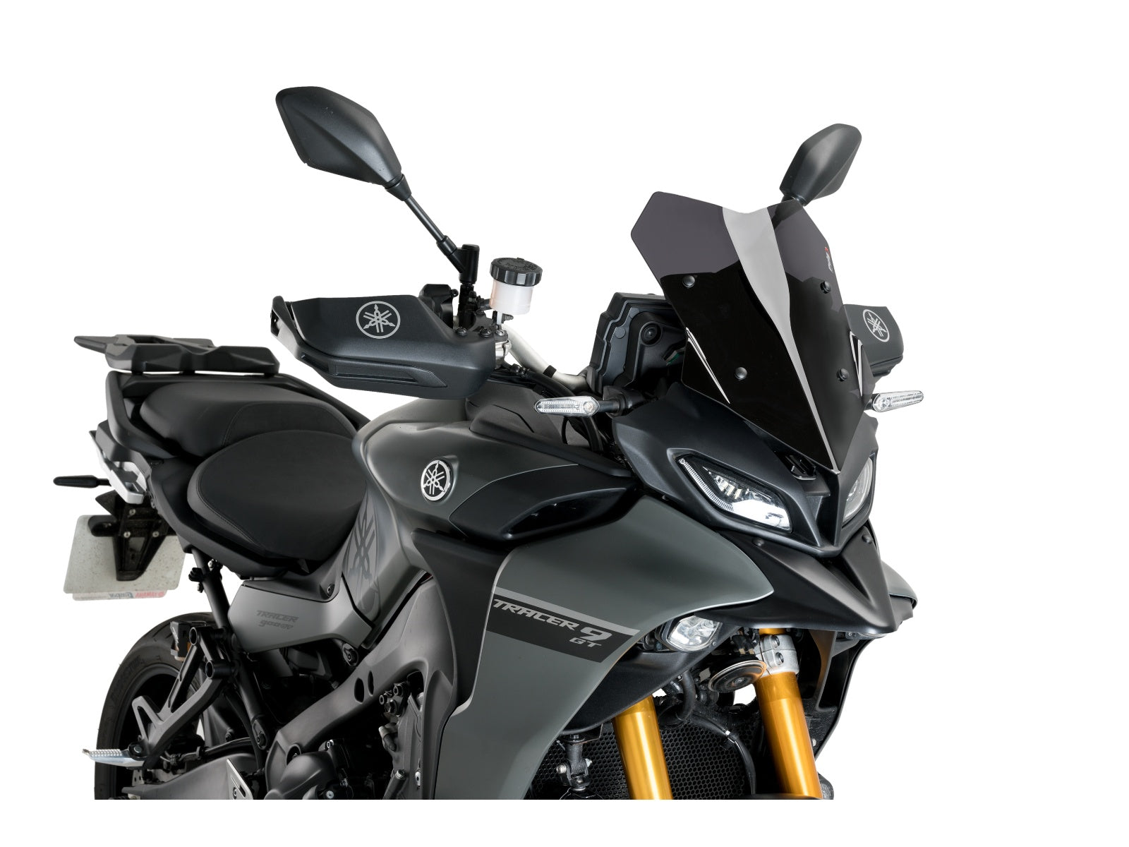Puig Beak Extender In Matt Black for Yamaha Tracer 9 (21-24)
